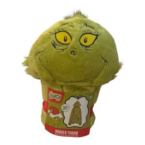 The Grinch Hooded Throw Blanket 30" X 50"